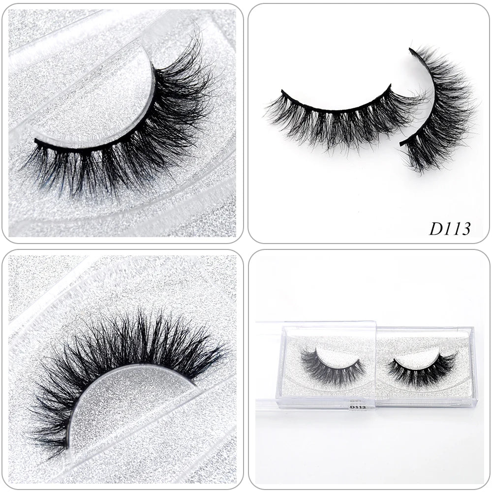 Mink Eyelashes Hand Made Crisscross False Eyelashes