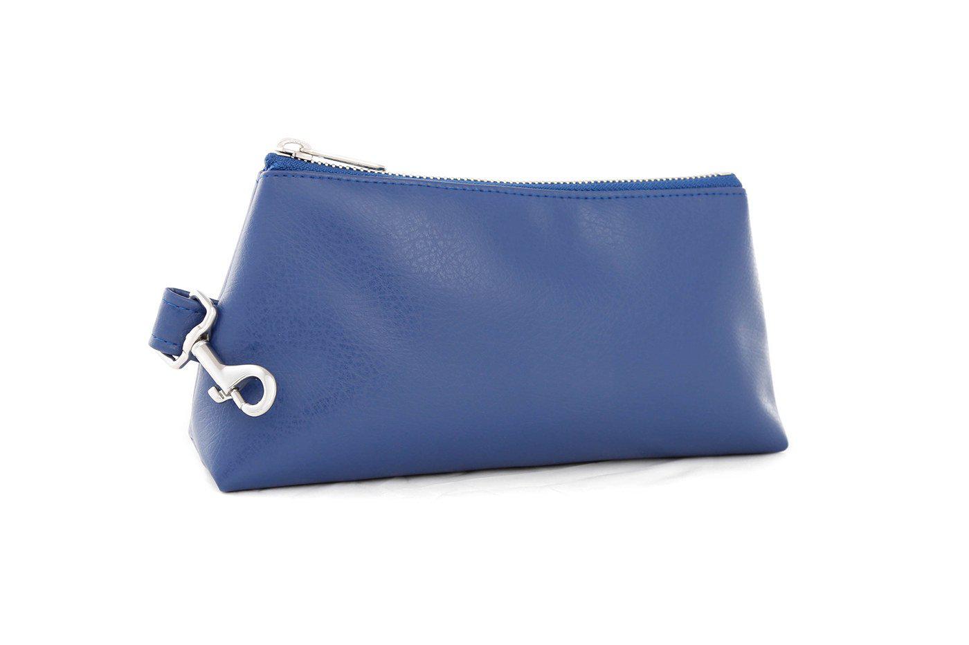 Royal Blue Vegan Leather Bag