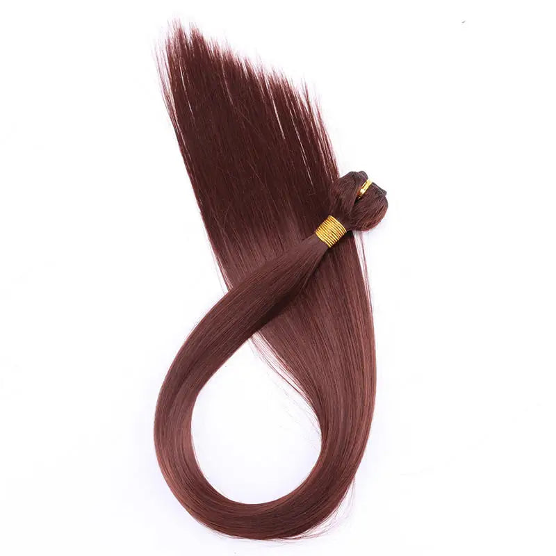 Synthetic Straight Hair Bundles Hair Extensions