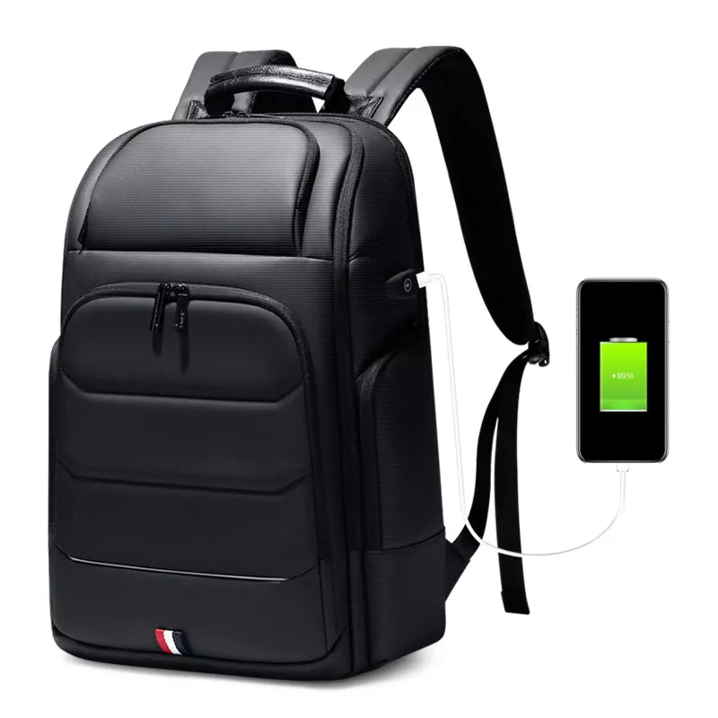 Waterproof Backpacks USB Charging School Bag Anti-Theft Men Backpack