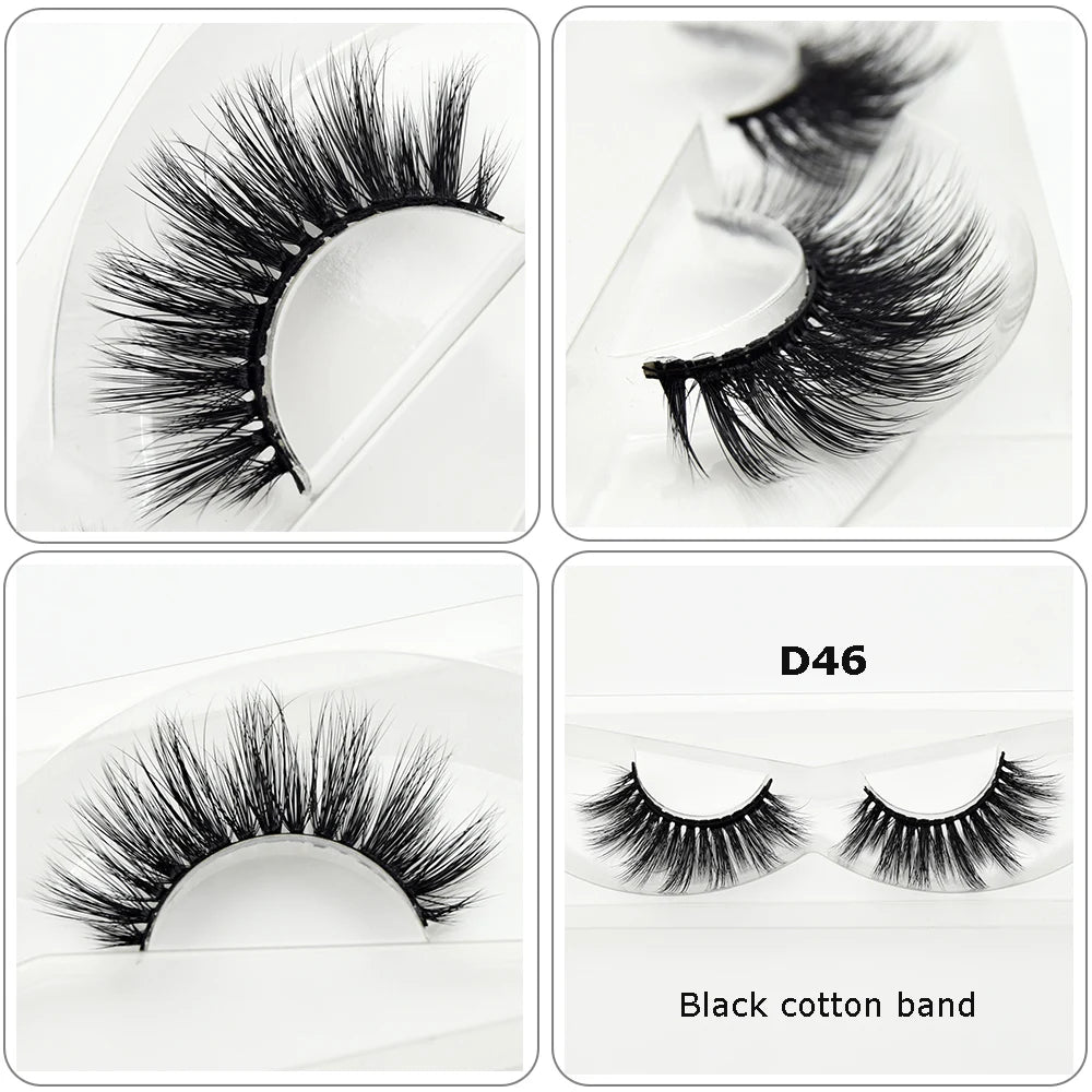 Mink Eyelashes Hand Made Crisscross False Eyelashes