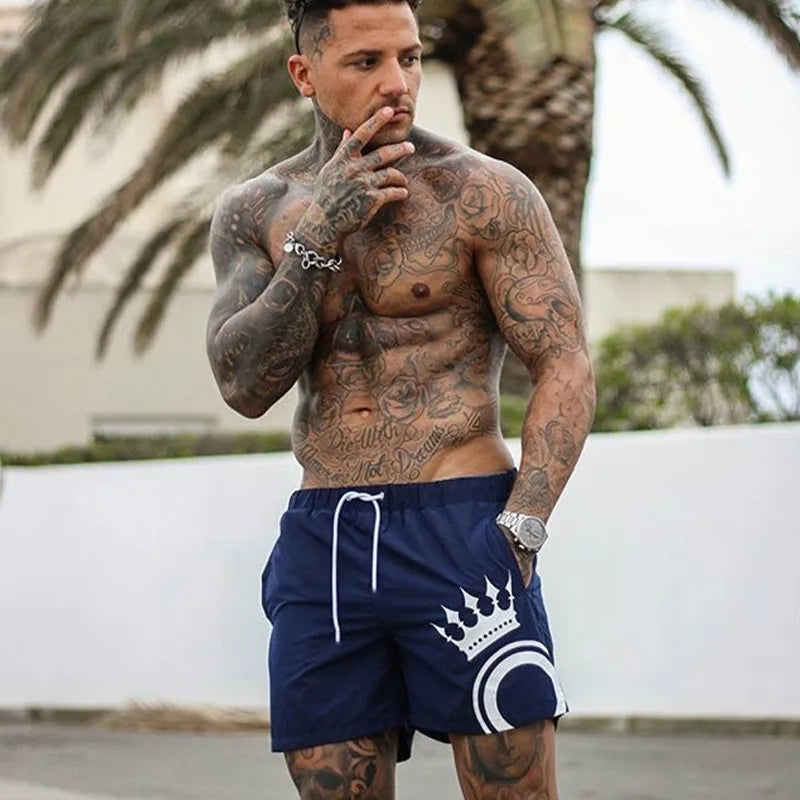 Mens Board Shorts Swimwear Swim Shorts Beach Streetwear Swimming Short