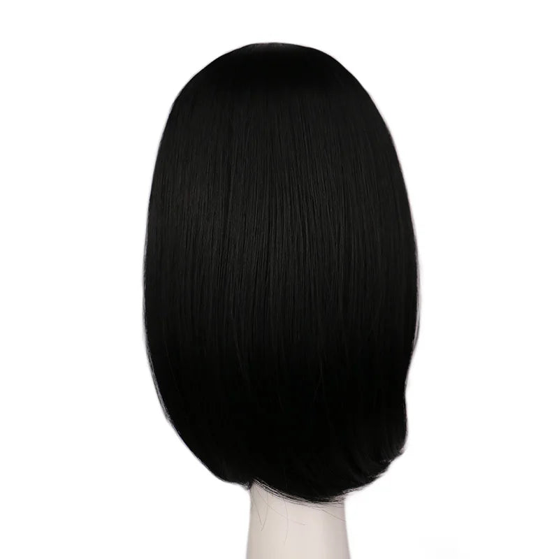 Women Girls Bob Straight 40 Cm Synthetic Hair Wigs