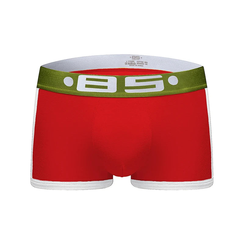 ORLVS Brand Hot Men Underwear Boxers Sexy Printed Cotton Men Boxer