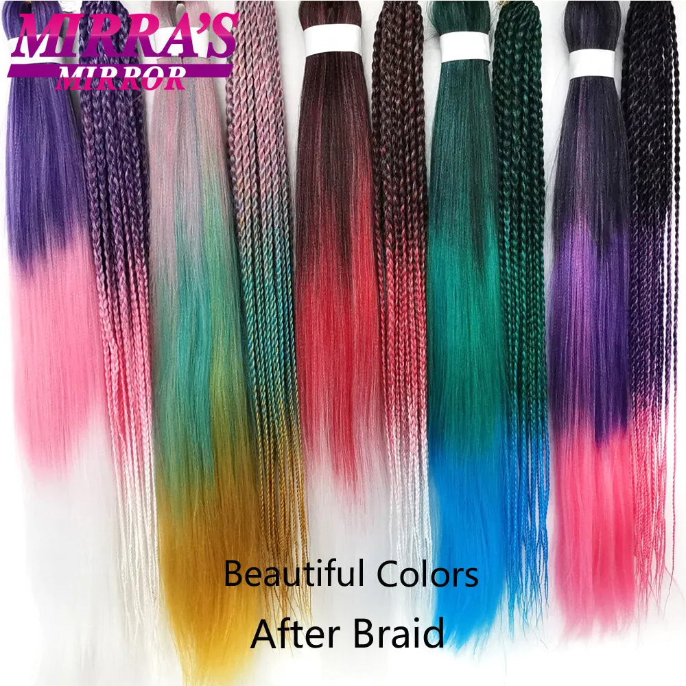 Mirra's Mirror Braiding Hair Synthetic Hair for Braid