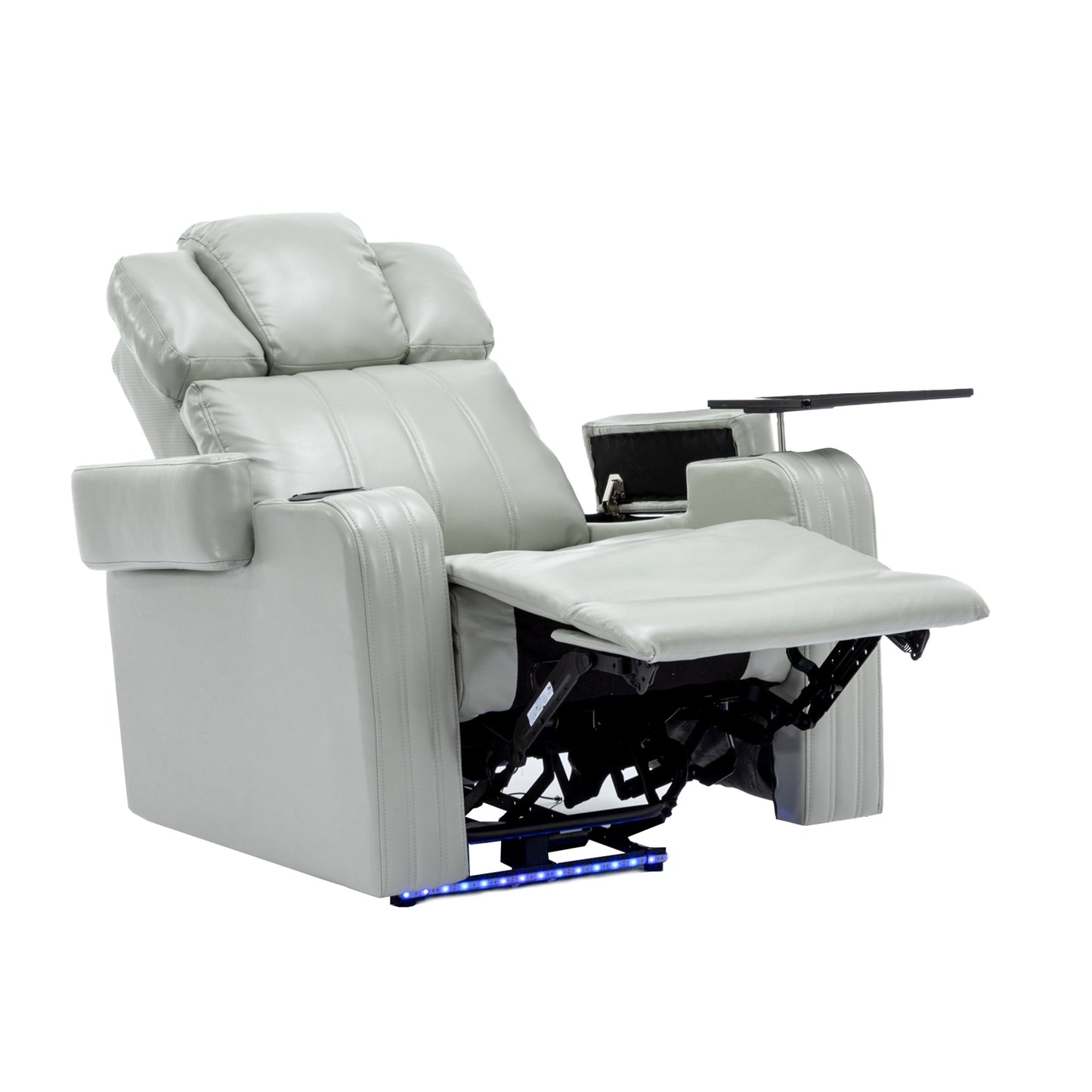 PU Leather Power Recliner Individual Seat Home Theater Recliner