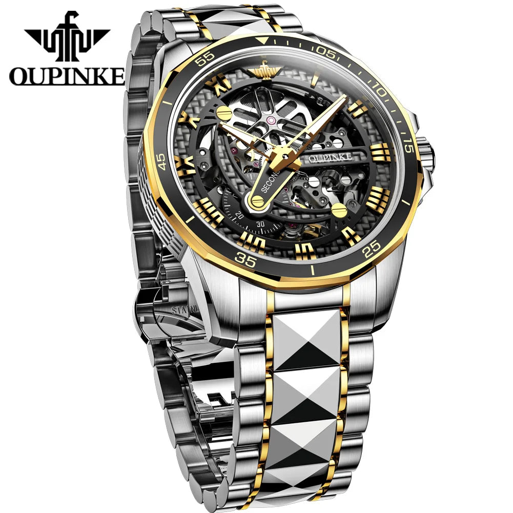 Stainless Steel Strap Men Automatic Men's Oem  Mechanical Watch Man Wrist