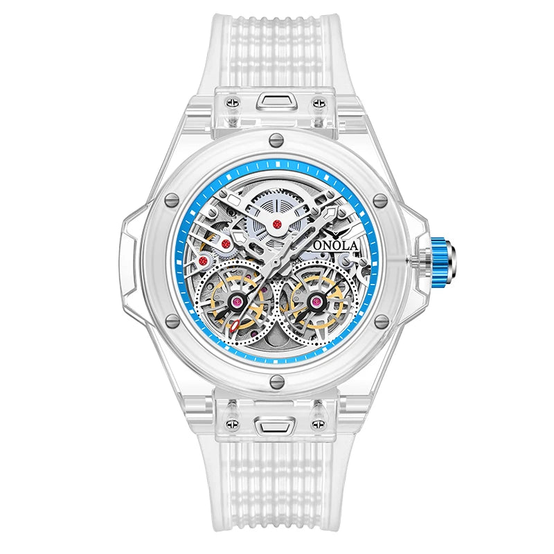 Watches for Men Man Mechanical Watch Automatic Skeleton Watch