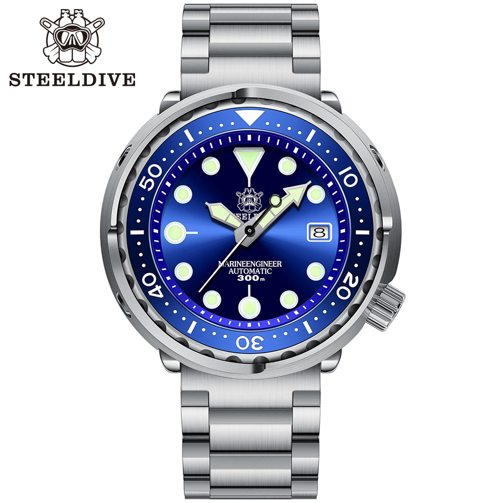 Watch for Men Stainless Steel Men Dive Watch