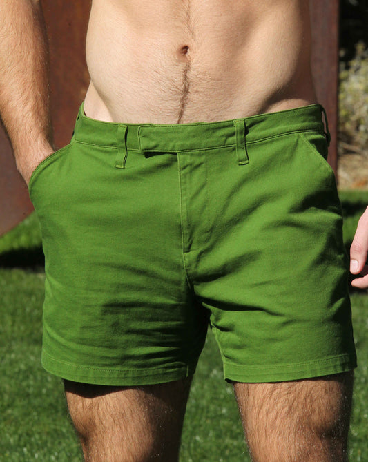 The Handsome 7" Short in Palm Green