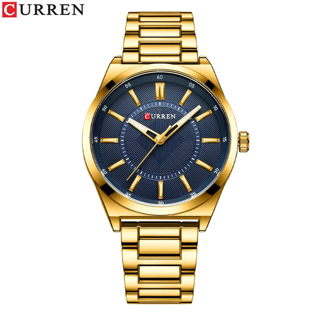 Quartz Watch for Men Fashion Waterproof Luminous Clock Relogio Masculino