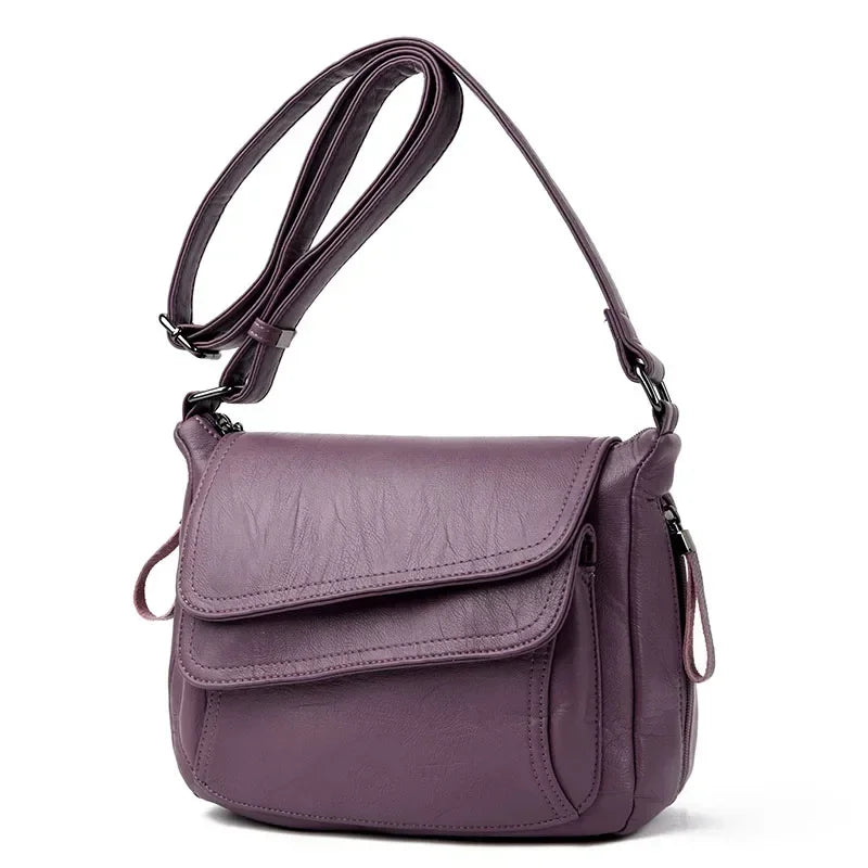 Soft Leather Luxury Purses and Handbags Crossbody Bags for Women