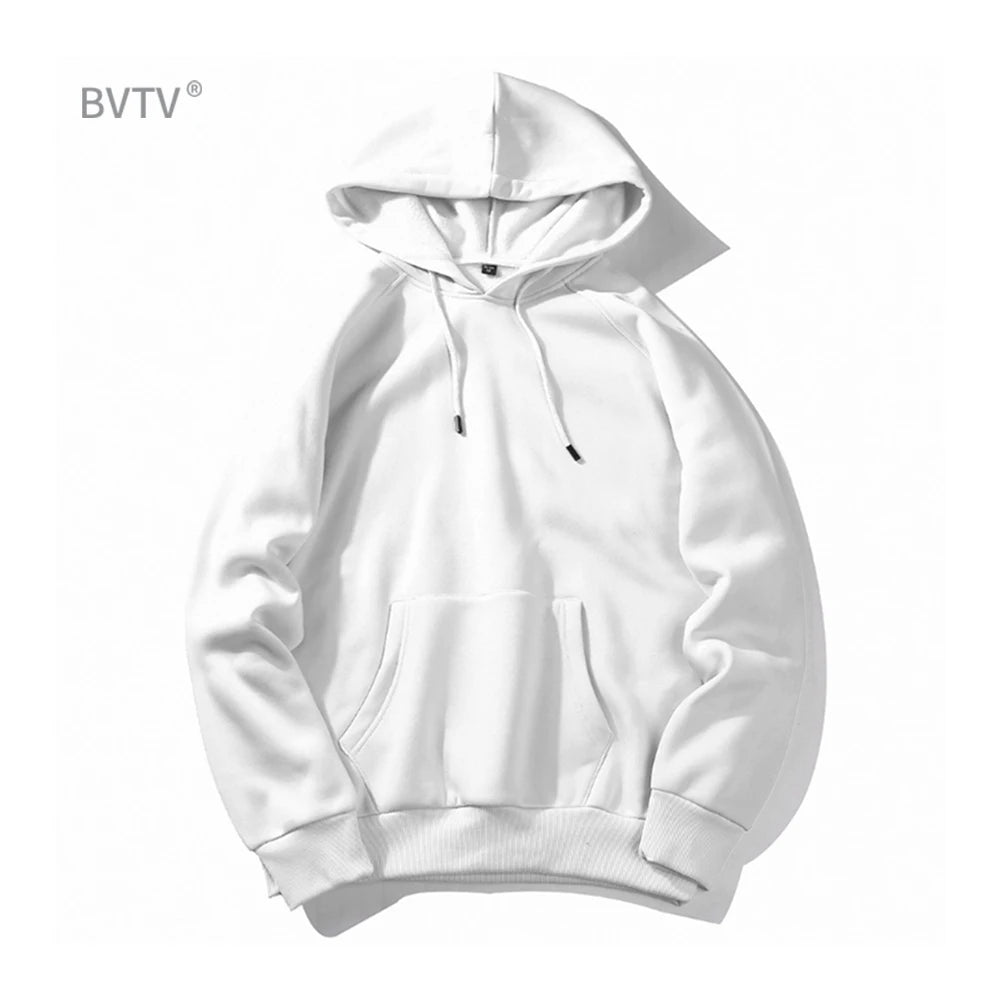 Polyester Long Sleeve Contton Men Sweatshirt Plus Size Men's Hoodies