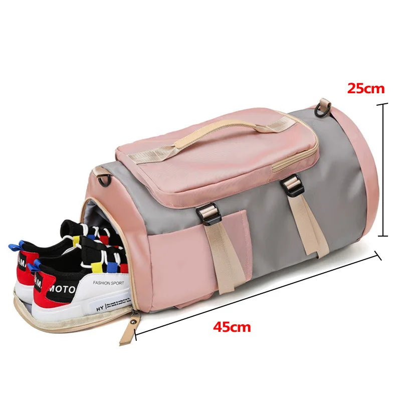 Women Gym Bag Backpack Fitness Bags for Shoes