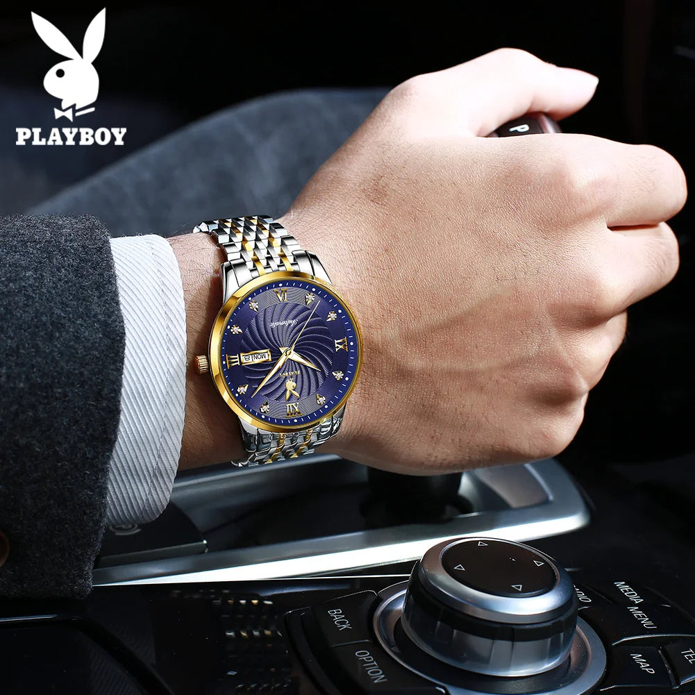 Stainless Steel  Watches Business Automatic Men Luxury`Mechanical Watches