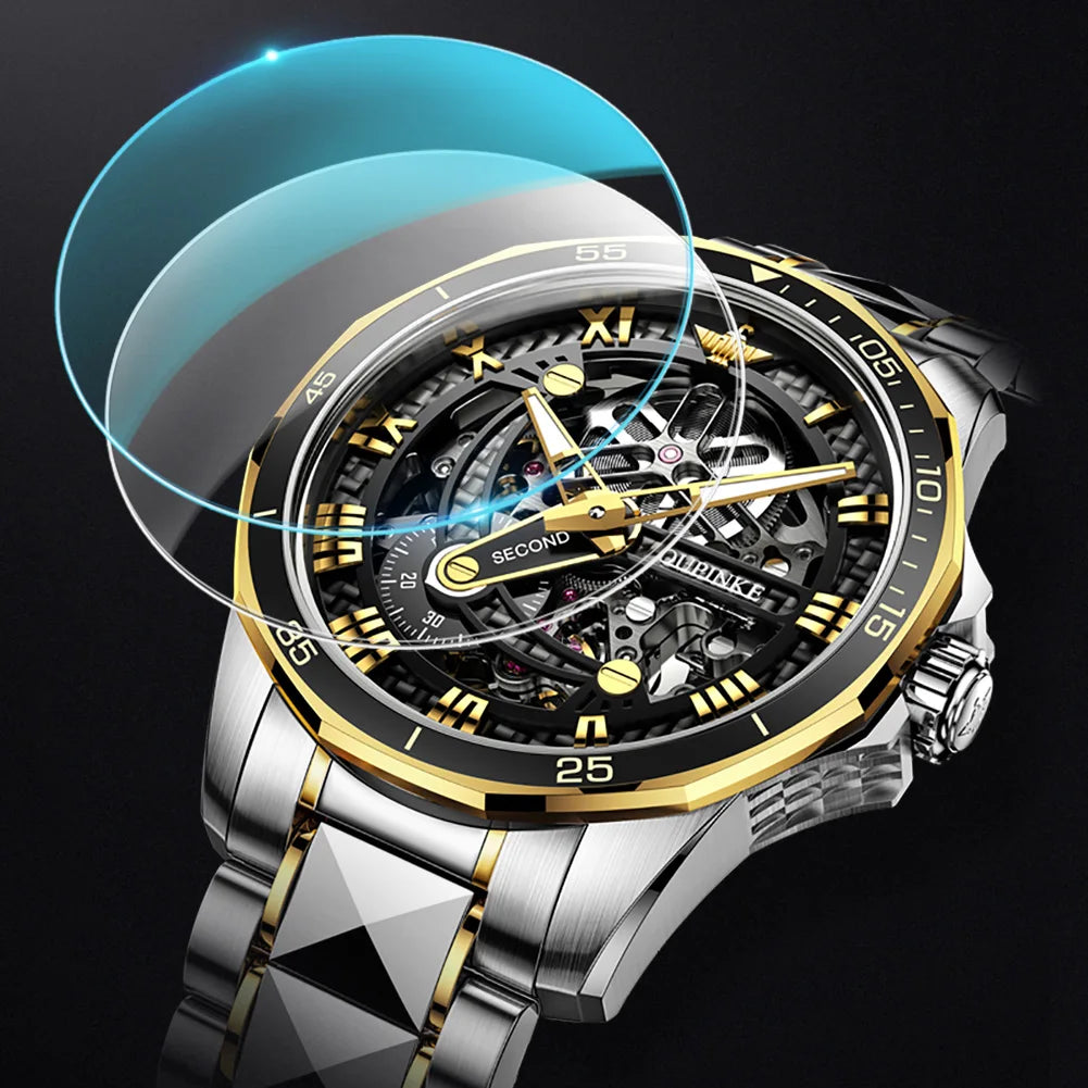 Stainless Steel Strap Men Automatic Men's Oem  Mechanical Watch Man Wrist