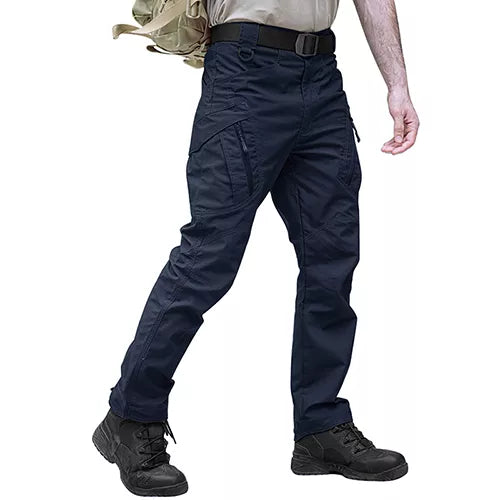 TACVASEN Zipper Pockets Pants Safari Clothing Men‘s Outdoor Cargo Pants