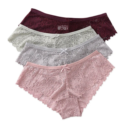 Sexy Lace Panties for Women Underwear Briefs Cotton Underwear