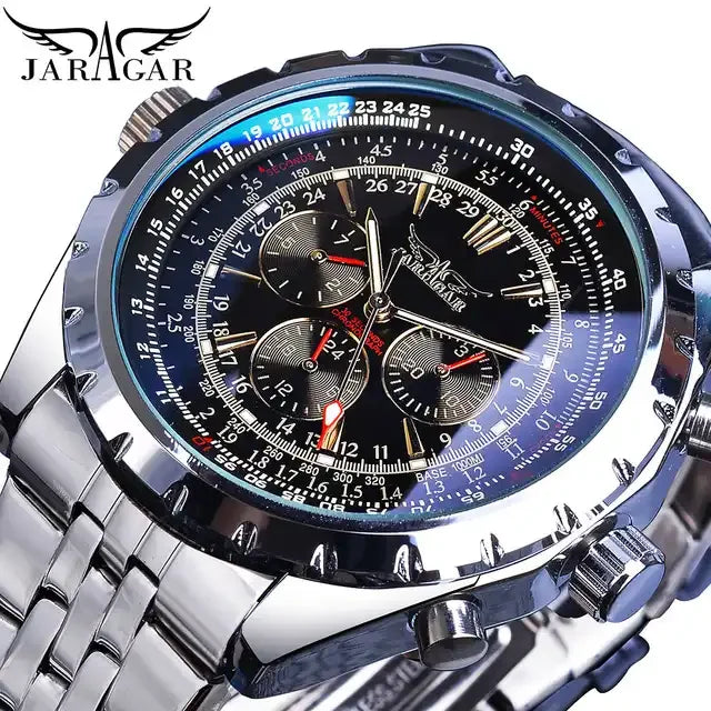 Stainless Steel Watch Men Automatic Mechanical Watches