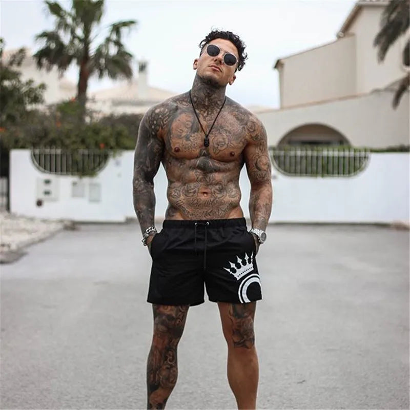 Mens Board Shorts Swimwear Swim Shorts Beach Streetwear Swimming Short