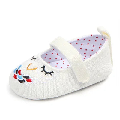 Toddler Newborn Baby Boys Girls Animal Crib Shoes Infant Cartoon Soft Sole Shoes