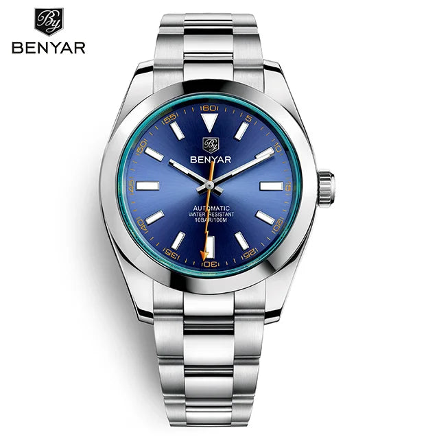 Mens Mechanical Automatic Watch Sport Stainless Steel Watch