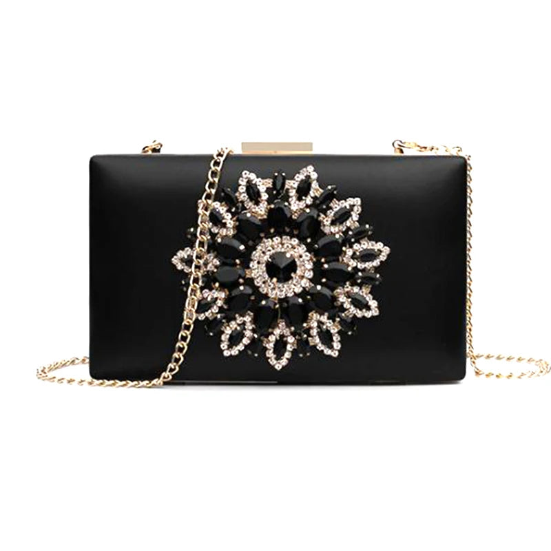 White Women Clutch Bag