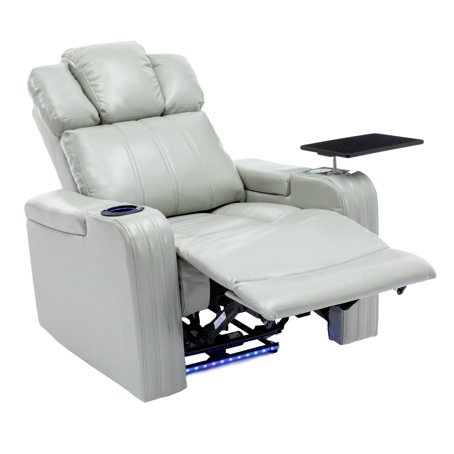 PU Leather Power Recliner Individual Seat Home Theater Recliner