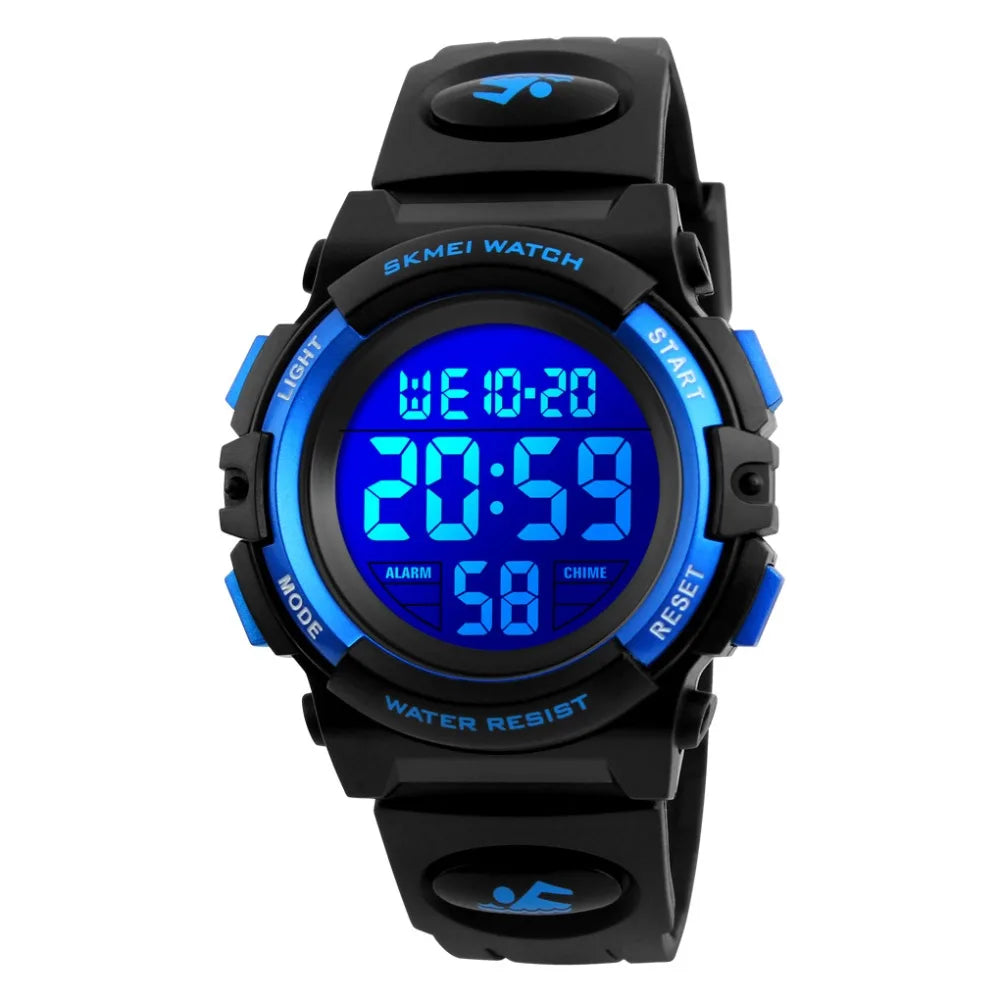 SKMEI Children LED Electronic Digital waterproof Watch