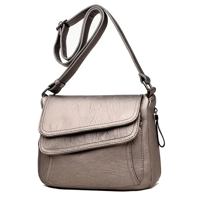 Soft Leather Luxury Purses and Handbags Crossbody Bags for Women