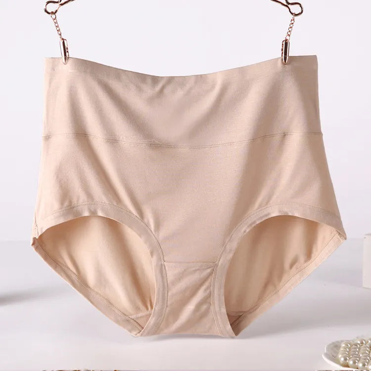 Women Panties Bamboo Fiber Underwear High Waist Body Shaping Briefs Panties