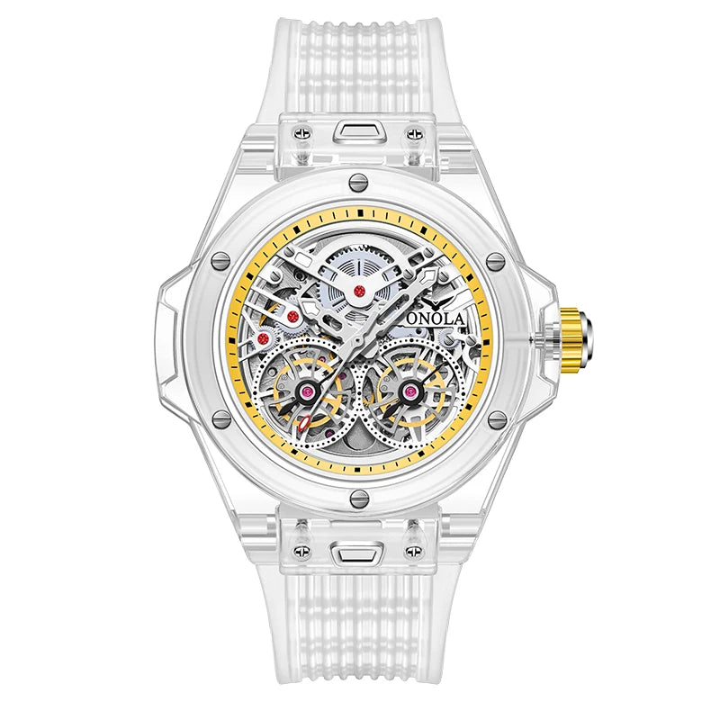 Watches for Men Man Mechanical Watch Automatic Skeleton Watch