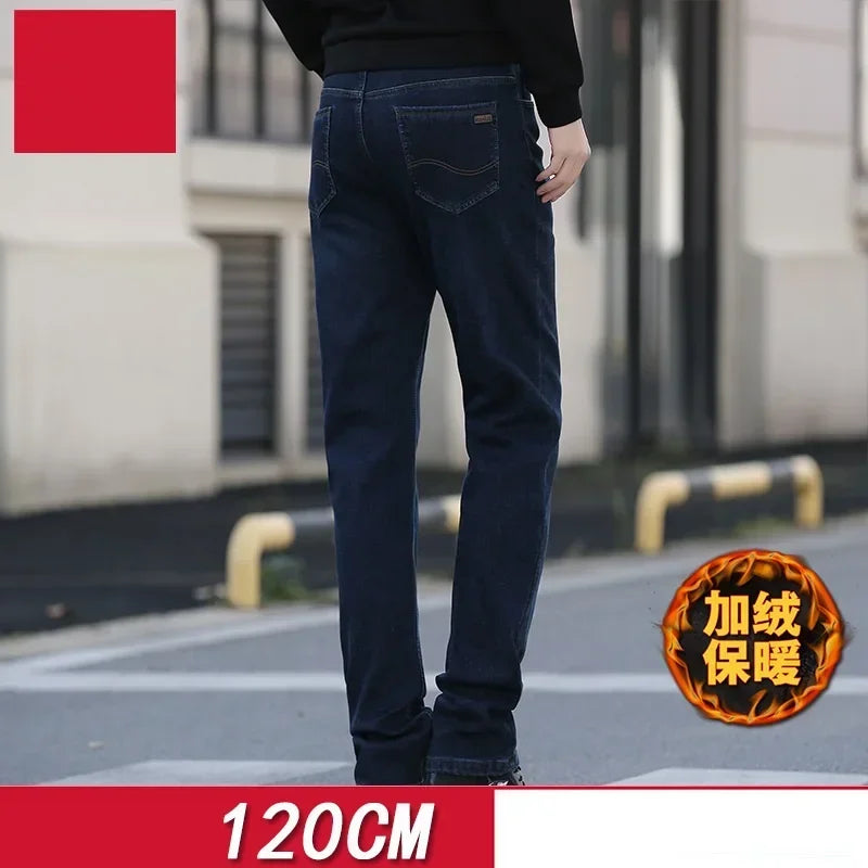 Straight Thick Warm Extra Long Big Tall Clothing Denim Pants