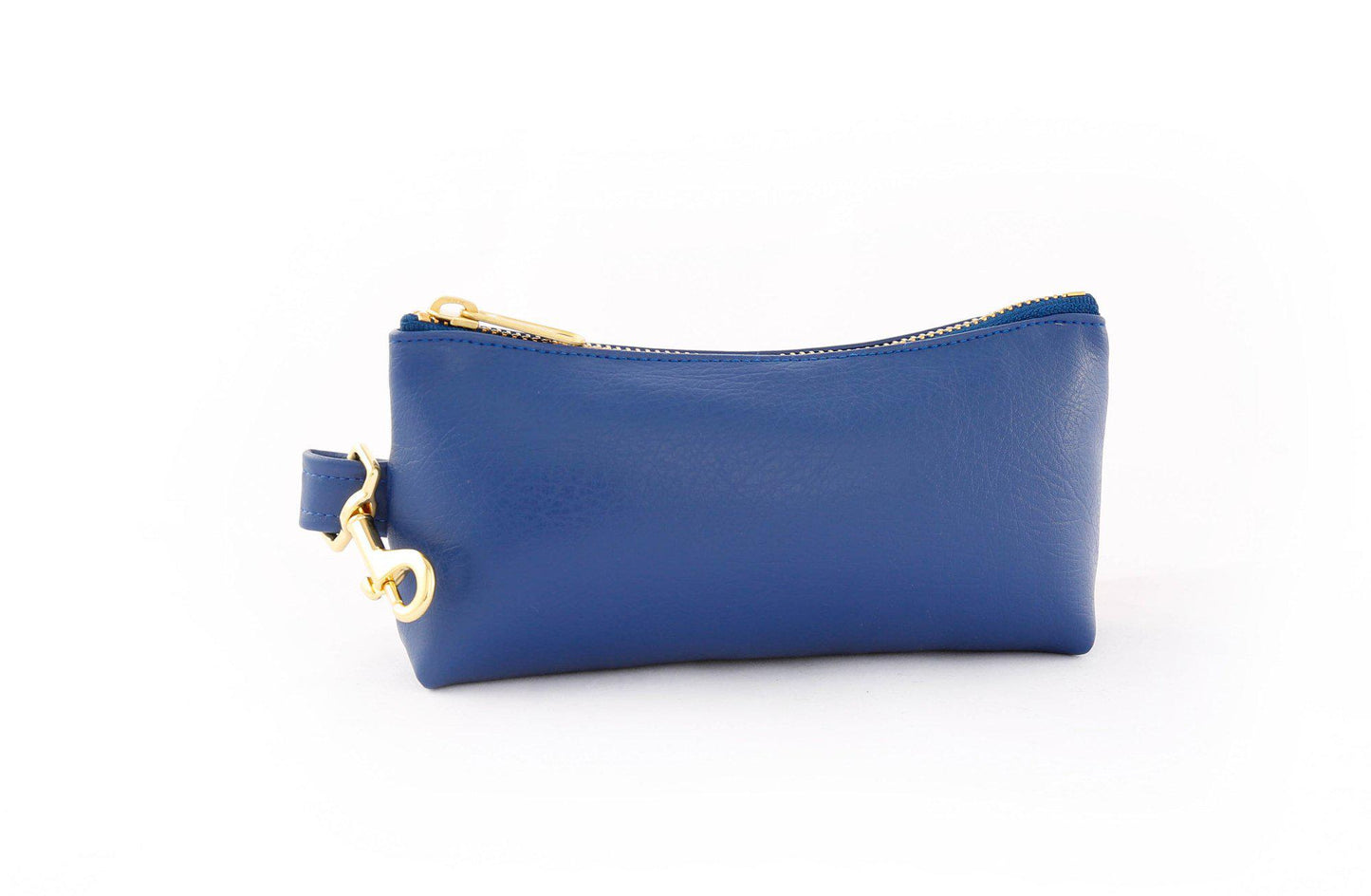 Royal Blue Vegan Leather Bag