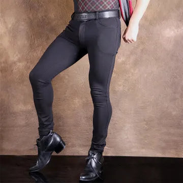 Men's Wear Tight-Fitting Pants Low Waist Stretch