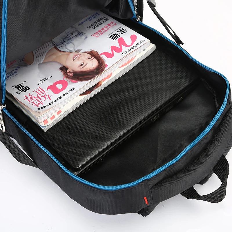 Travel Multifunction Bag Fashion Zipper Open Bag