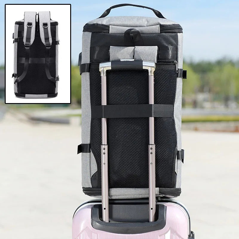 USB Anti-Theft Gym Backpack Bags Fitness Gymtas Bag