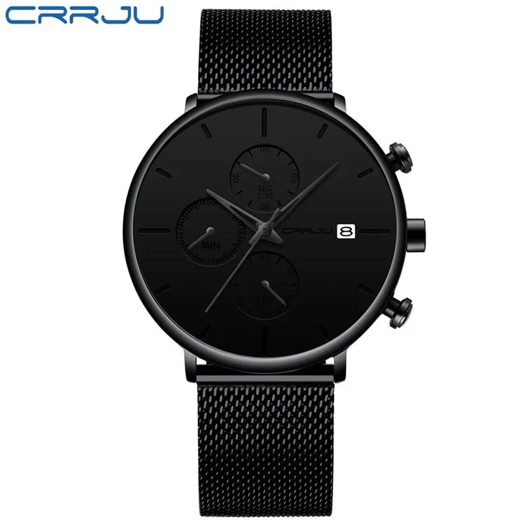 Mens Watches Luxury Sport Wrist Watch Unique Design Stainless Steel watch