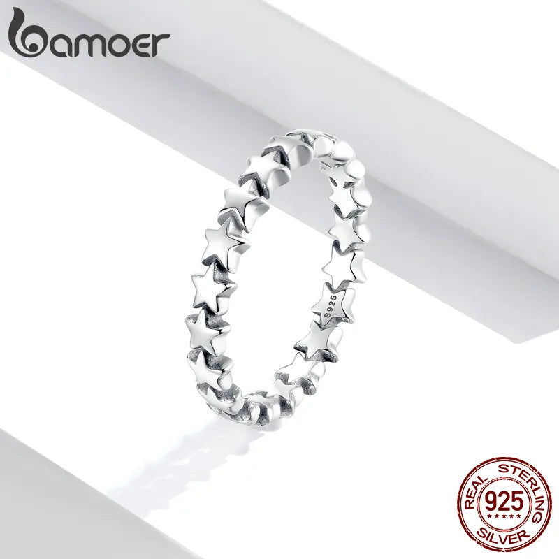 Sterling Silver Stackable Finger Ring Jewelry