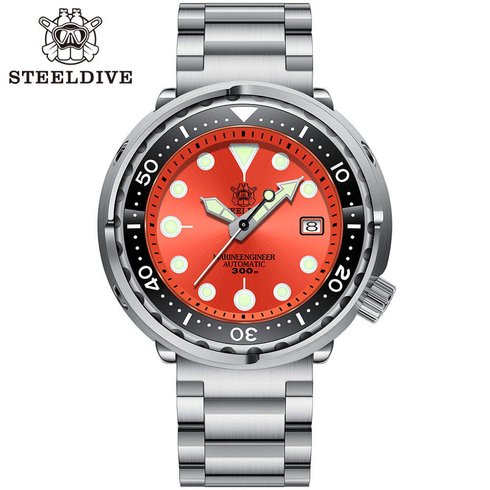 Watch for Men Stainless Steel Men Dive Watch