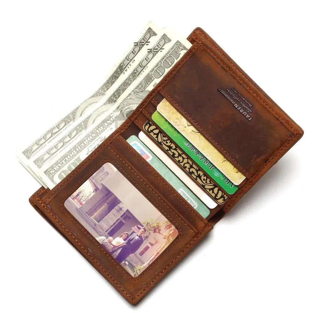 Vintage Leather Men Wallets