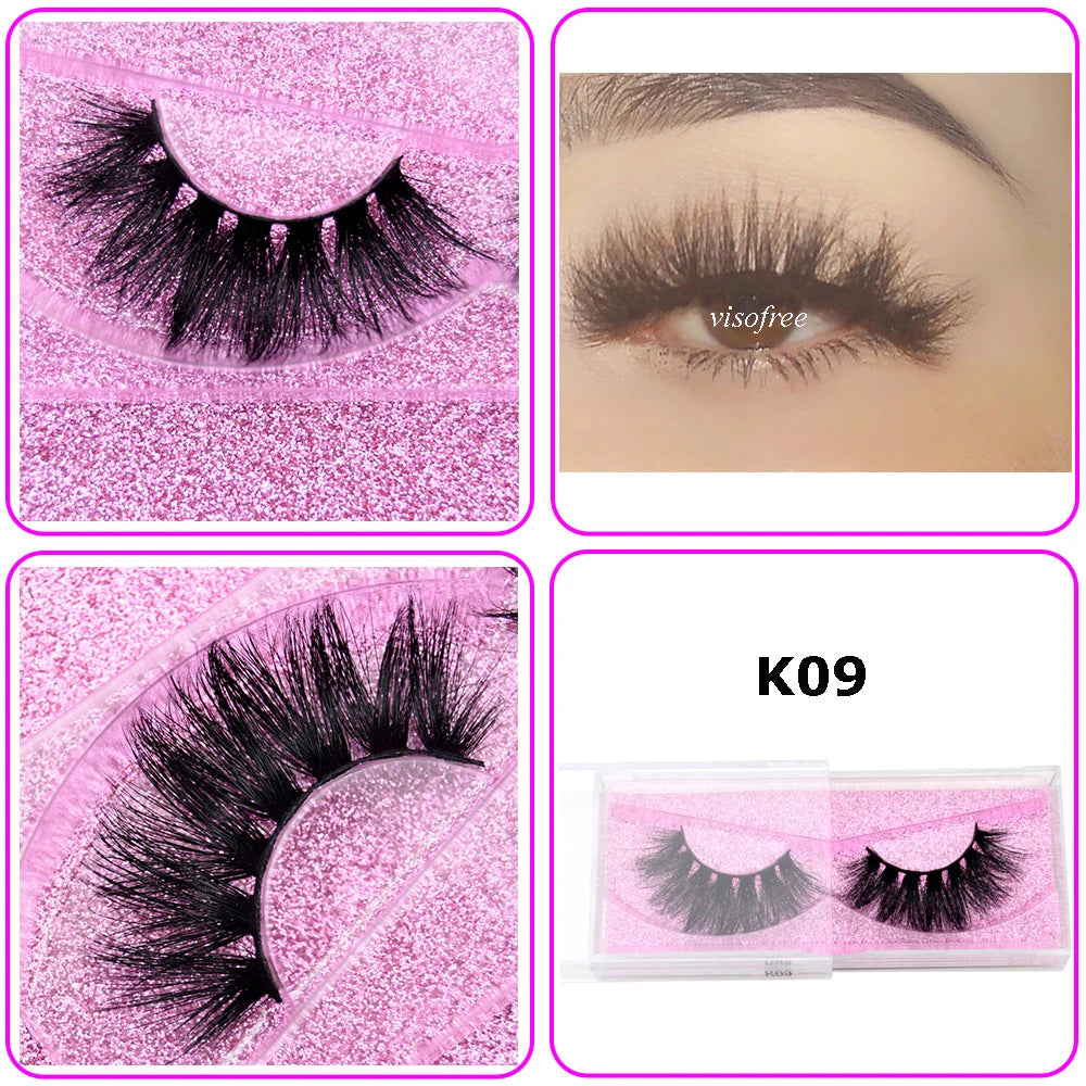 Mink Eyelashes Hand Made Crisscross False Eyelashes