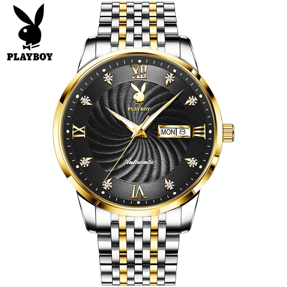 Stainless Steel  Watches Business Automatic Men Luxury`Mechanical Watches