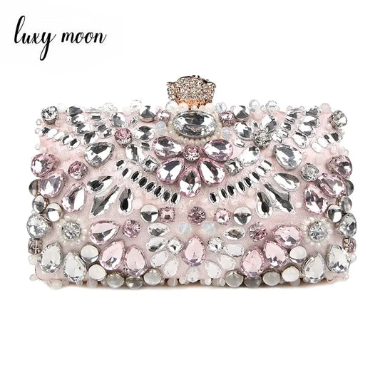 Women's Evening Clutch Bag Rhinestone Clutch Purse