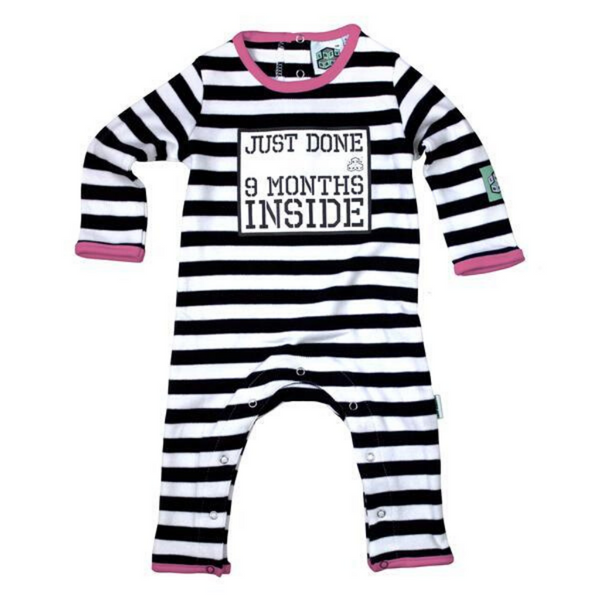 New Born Baby Grow- Baby Shower Gift - Coming Home Outfit  by Lazy Baby®