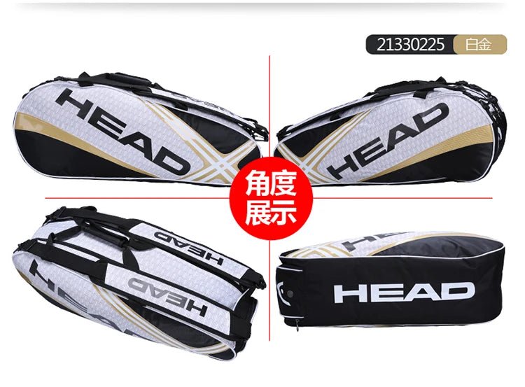 Original HEAD Tennis Bag Large Capaicity Tennis Rackets Bag