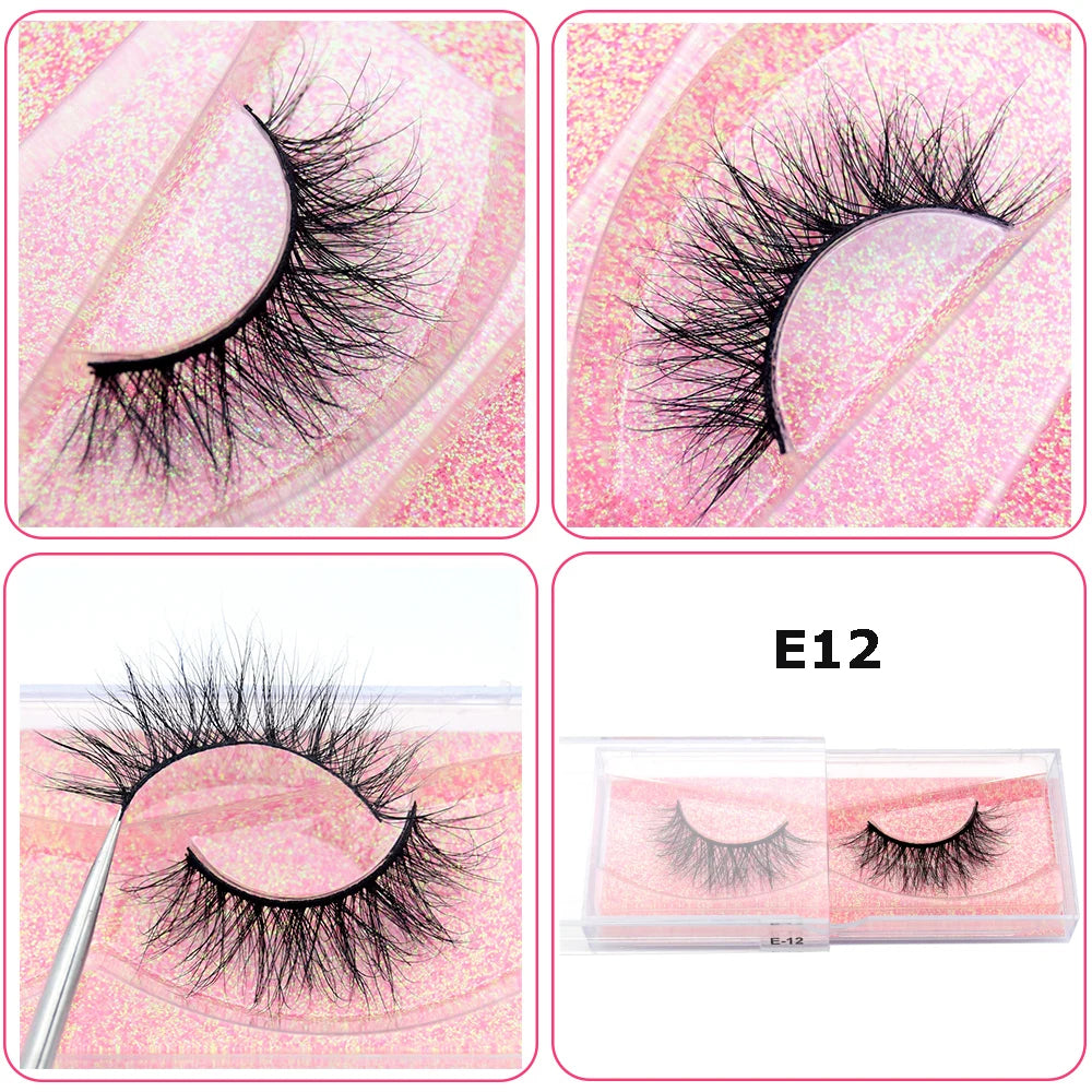 Mink Eyelashes Hand Made Crisscross False Eyelashes