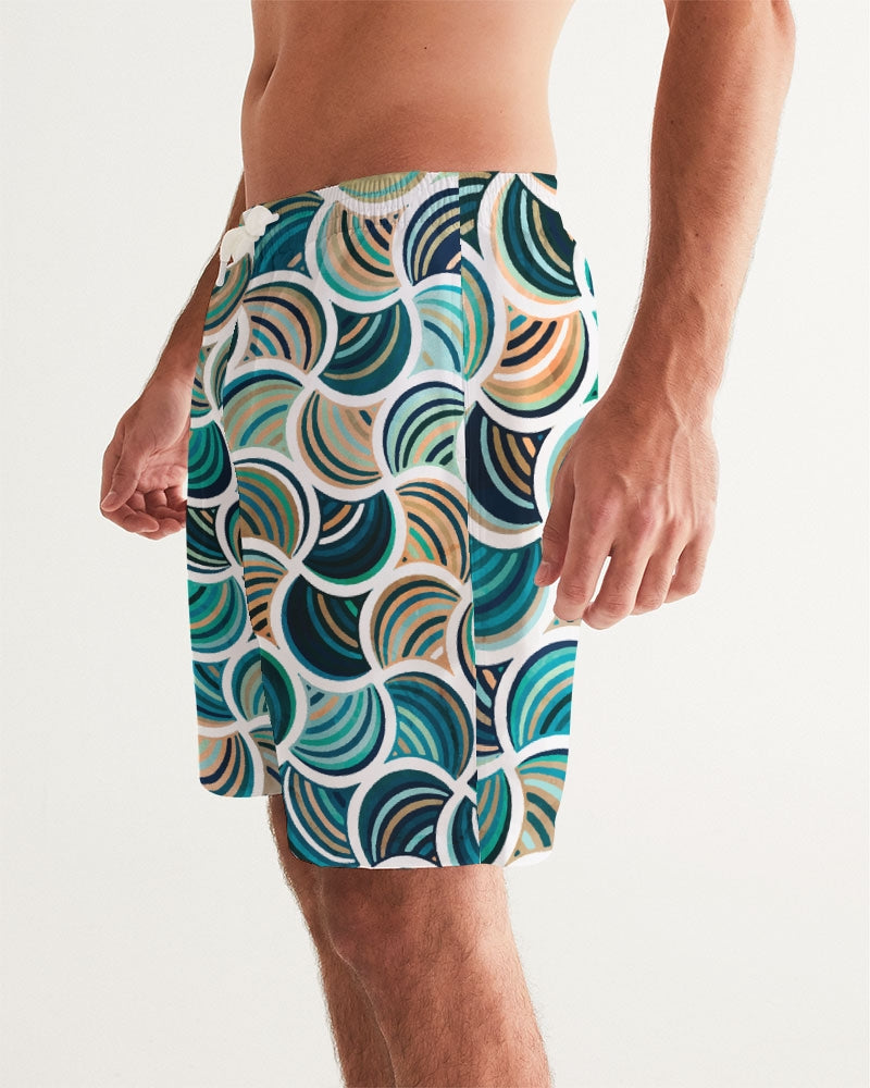 Mosaic 7" Classic Men Swim Trunk