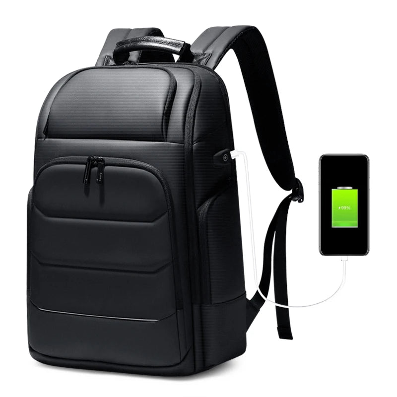 Waterproof Backpacks USB Charging School Bag Anti-Theft Men Backpack