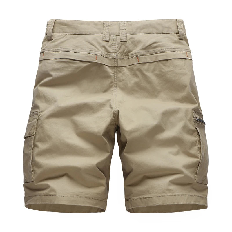 Plus Size Men's Clothing Cargo Shorts With Side Pockets